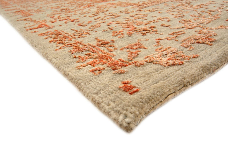 Designer Teppich - 196 x 150 cm - rost