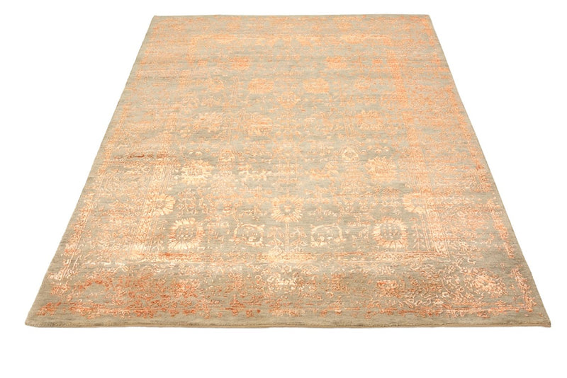 Designer Teppich - 196 x 150 cm - rost