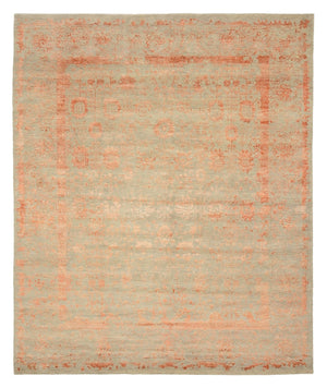 Designer Teppich - 299 x 249 cm - rost