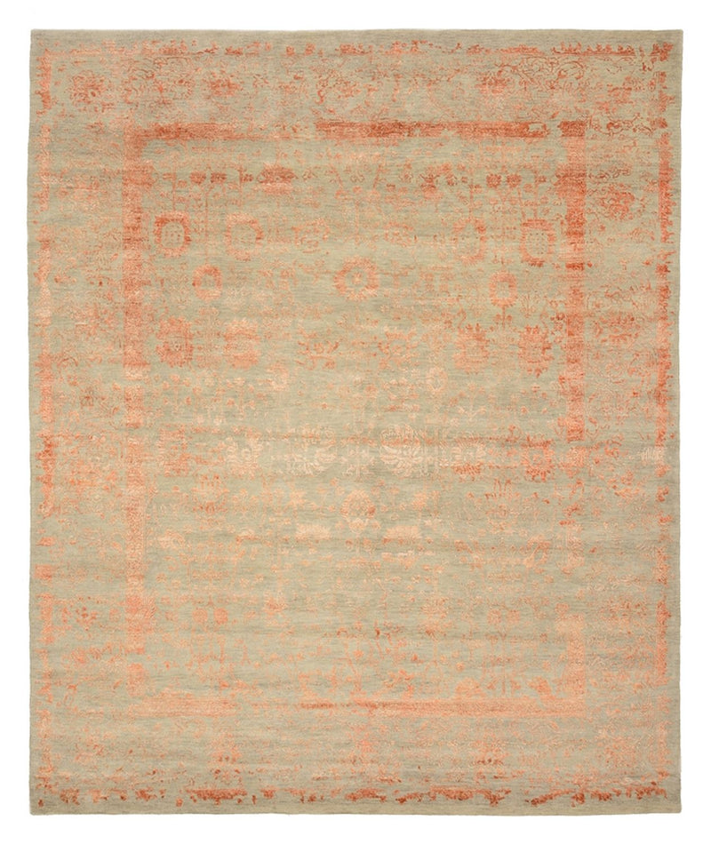 Designer Teppich - 299 x 249 cm - rost