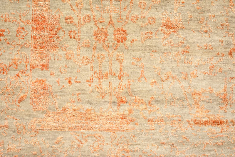 Designer Teppich - 299 x 249 cm - rost