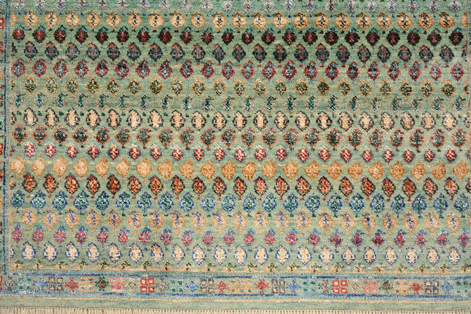 Designer Teppich - 154 x 95 cm - türkis