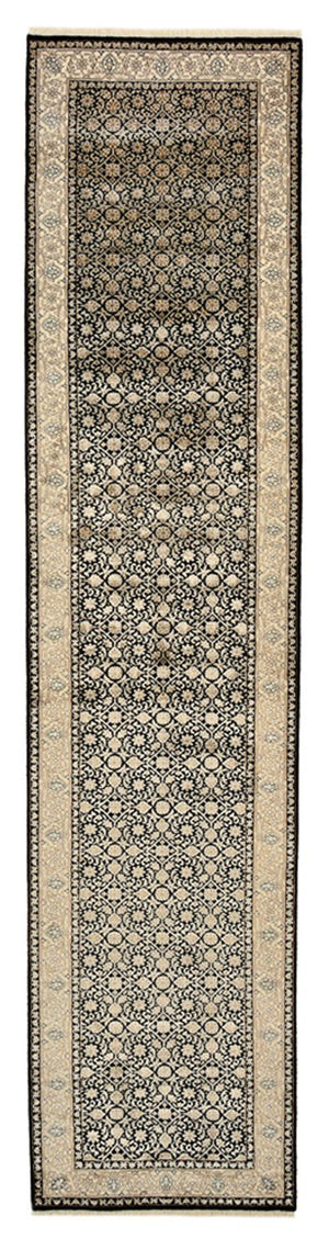 Läufer Orient - Bidjar - Indus - 368 x 83 cm - dunkelbeige