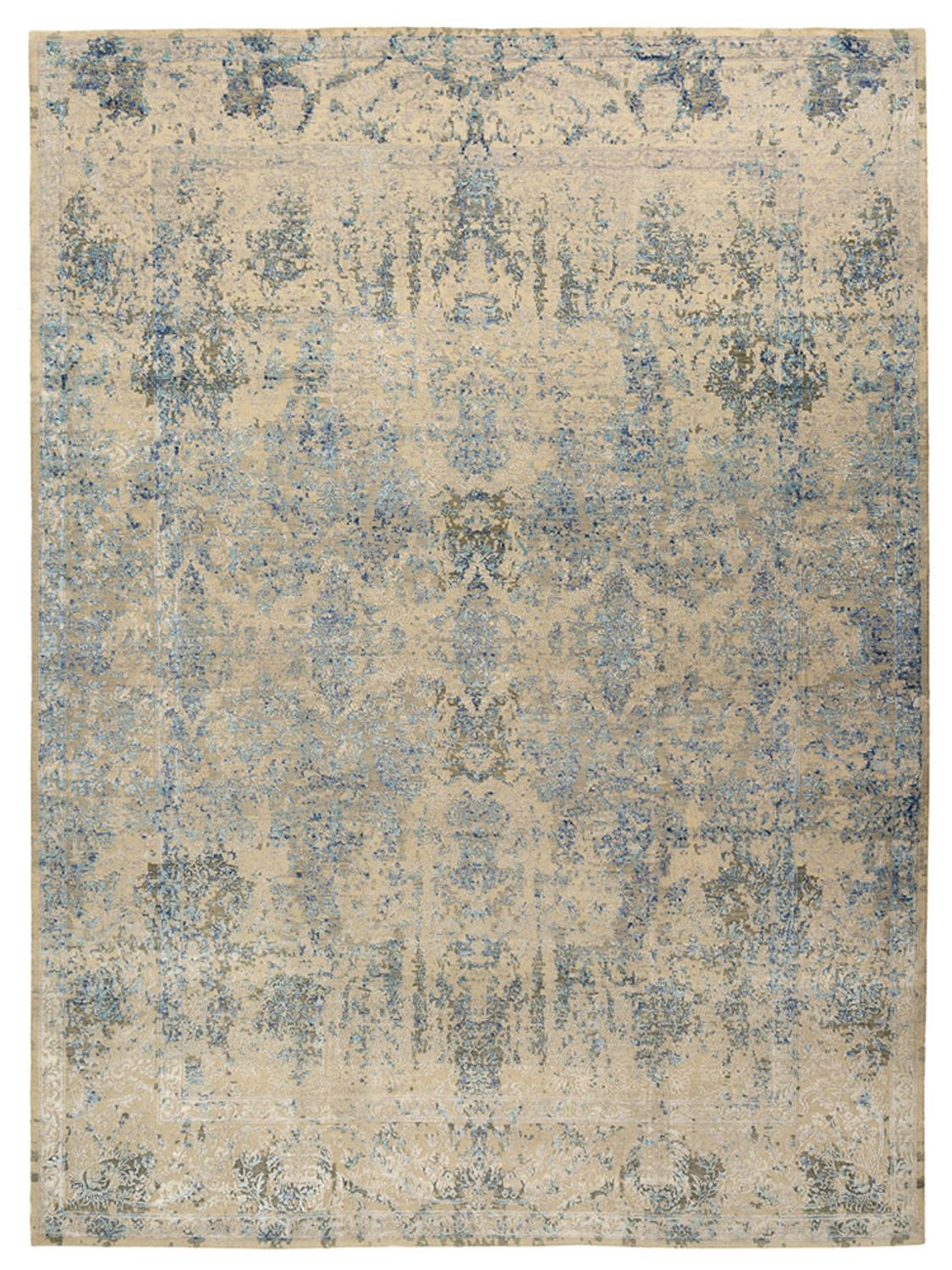Designer Teppich - 341 x 251 cm - dunkelbeige