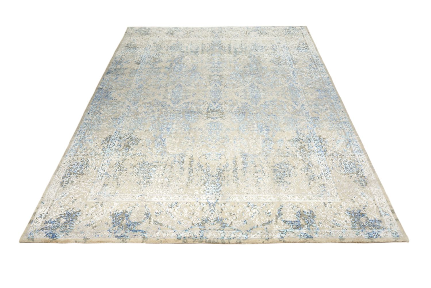 Designer Teppich - 341 x 251 cm - dunkelbeige