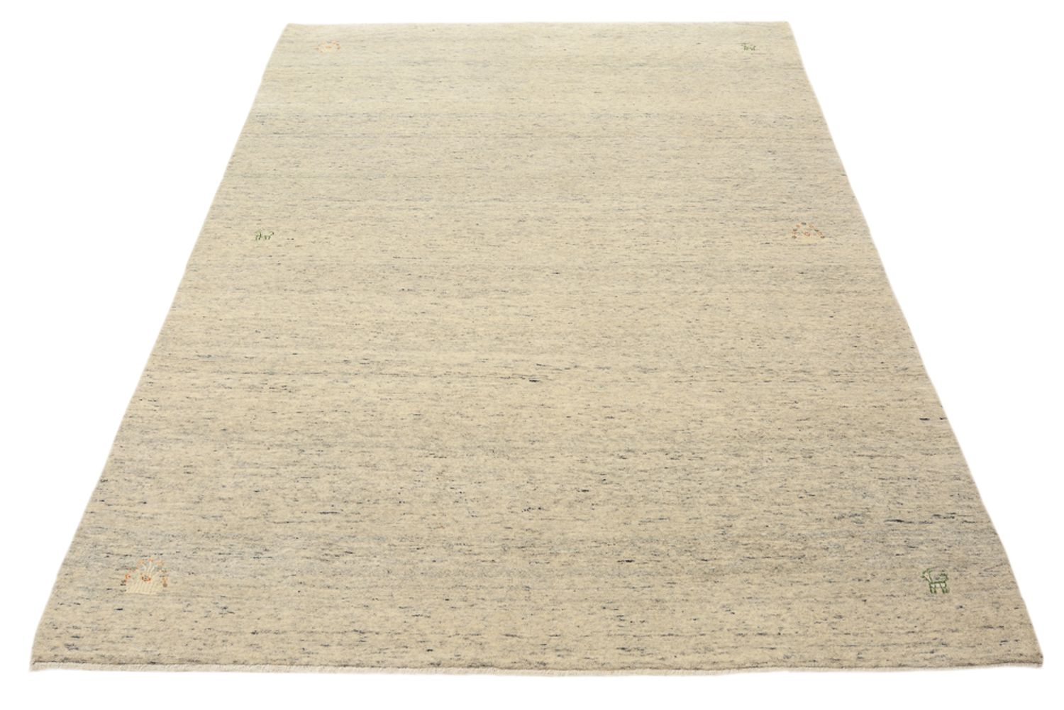 Gabbeh Teppich - Loribaft Indus - 200 x 146 cm - camel