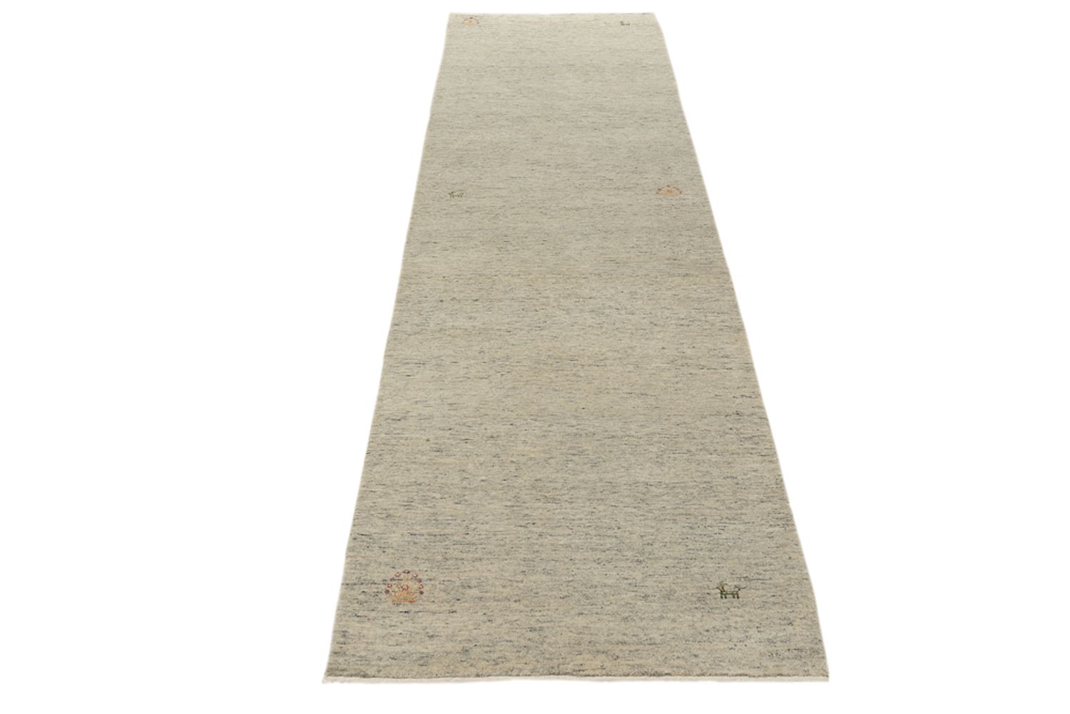 Läufer Gabbeh - Loribaft Indus - 296 x 84 cm - camel