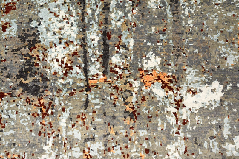 Designer Teppich - 308 x 247 cm - mehrfarbig
