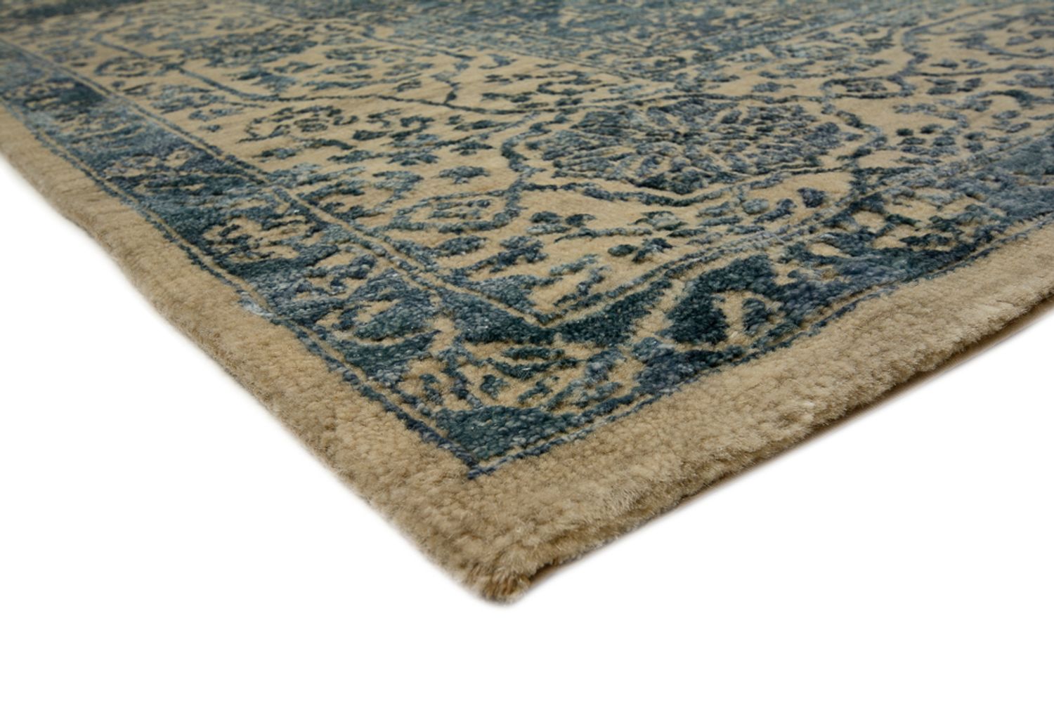 Designer Teppich - 301 x 202 cm - dunkelbeige