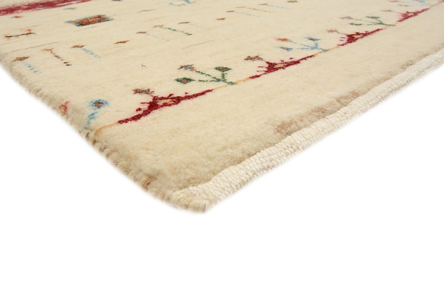 Gabbeh Teppich - Loribaft Indus - 304 x 201 cm - mehrfarbig