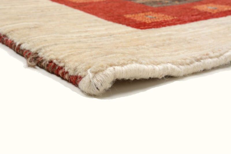Gabbeh Teppich - Kaschkuli Perser 205 x 150 cm - braun