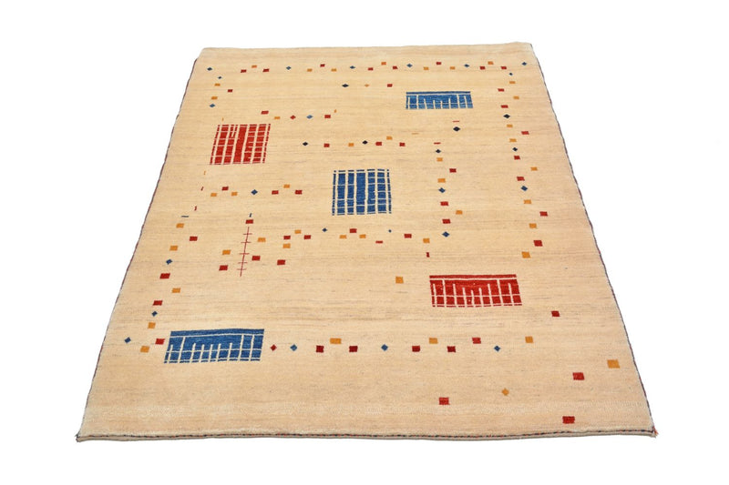 Gabbeh Teppich - Loribaft Perser 157 x 111 cm - mehrfarbig
