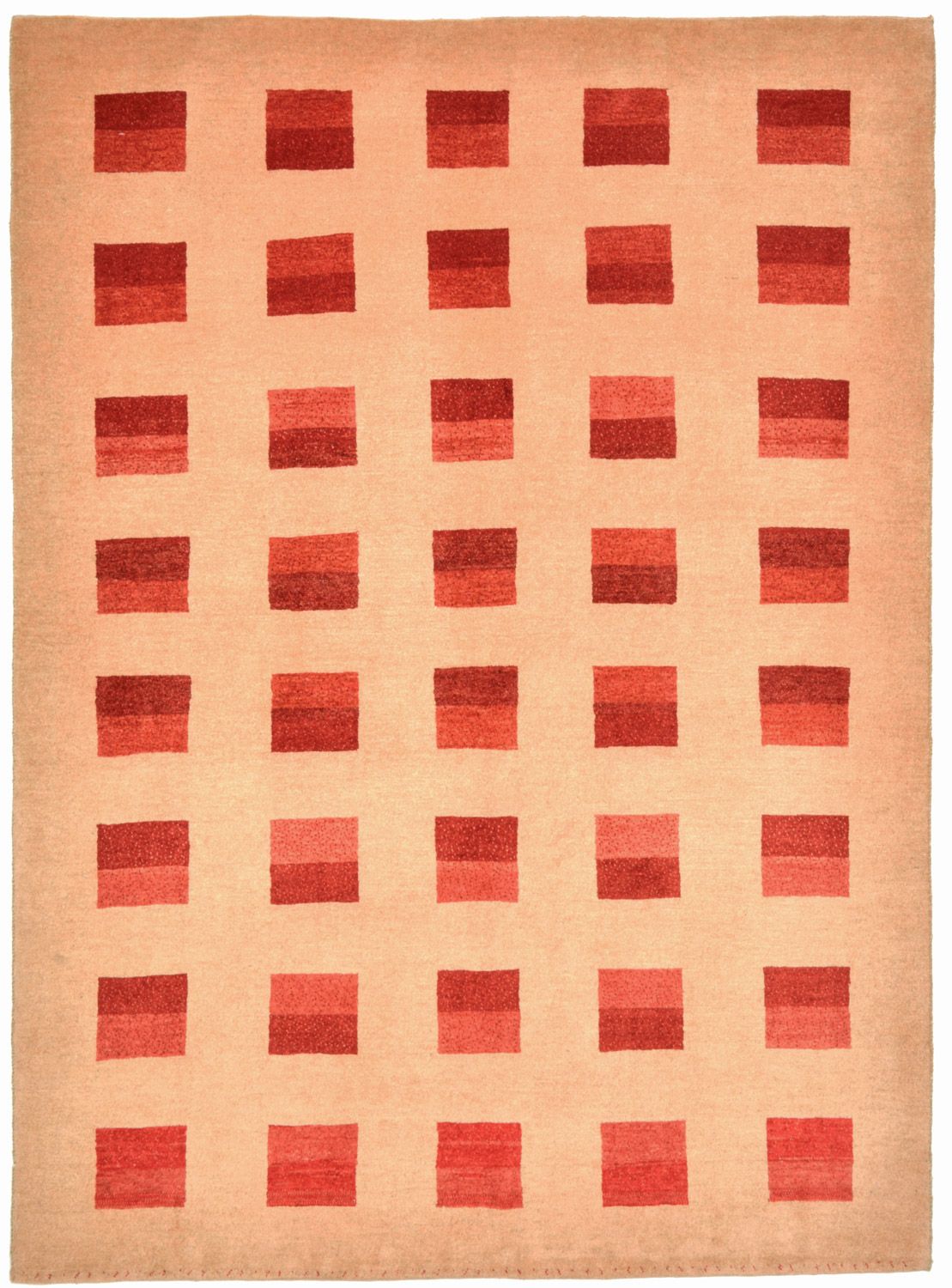 Gabbeh Teppich - Loribaft Perser 211 x 151 cm - rot