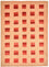 Gabbeh Teppich - Loribaft Perser 211 x 151 cm - rot