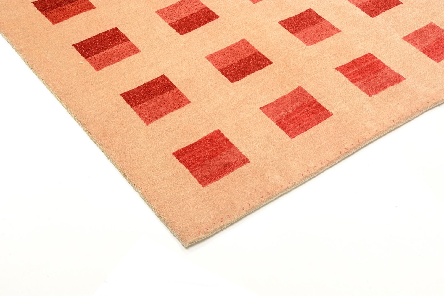 Gabbeh Teppich - Loribaft Perser 211 x 151 cm - rot