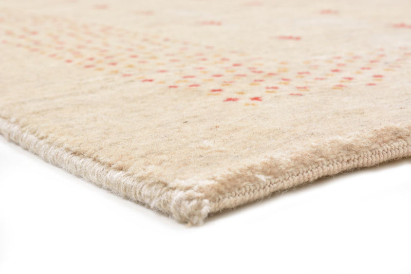 Gabbeh Teppich - Loribaft Perser 197 x 84 cm - natur