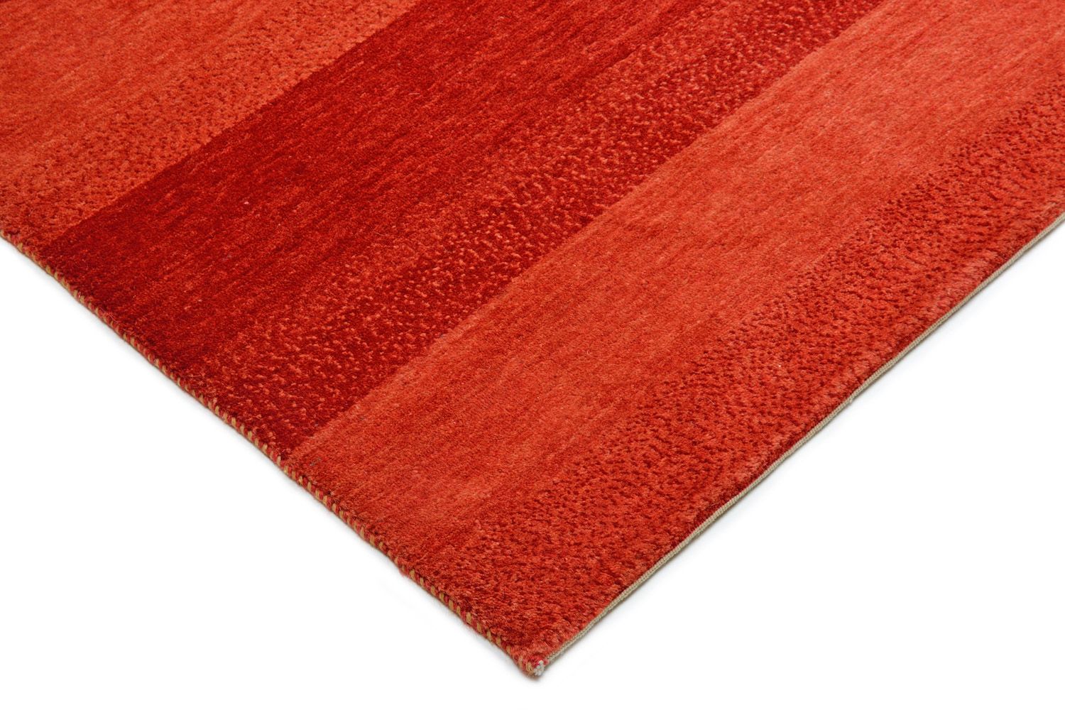 Gabbeh Teppich - Loribaft Perser 252 x 199 cm - rot