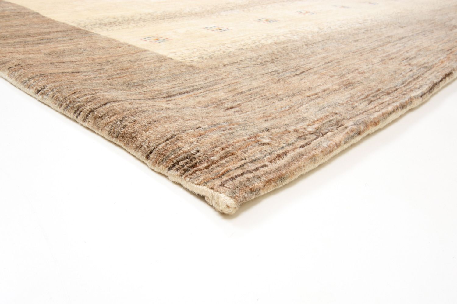 Gabbeh Teppich - Loribaft Perser 301 x 201 cm - beige