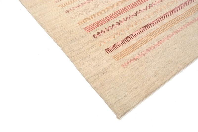 Gabbeh Teppich - Loribaft Perser 301 x 205 cm - sand