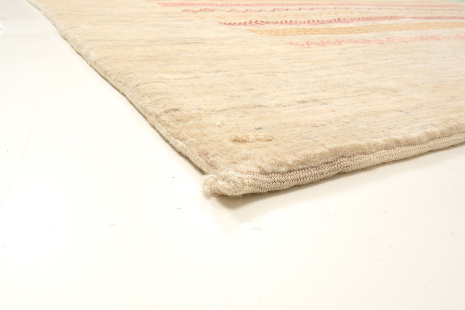 Gabbeh Teppich - Loribaft Perser 301 x 205 cm - sand