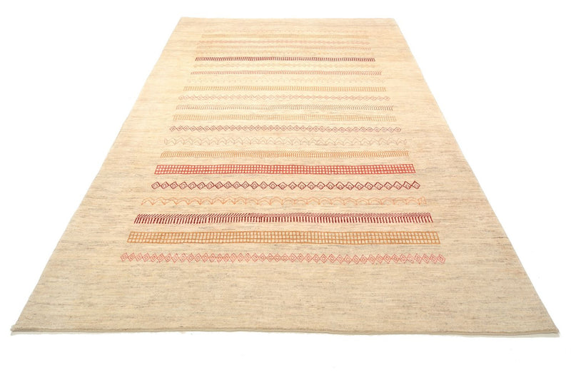 Gabbeh Teppich - Loribaft Perser 301 x 205 cm - sand