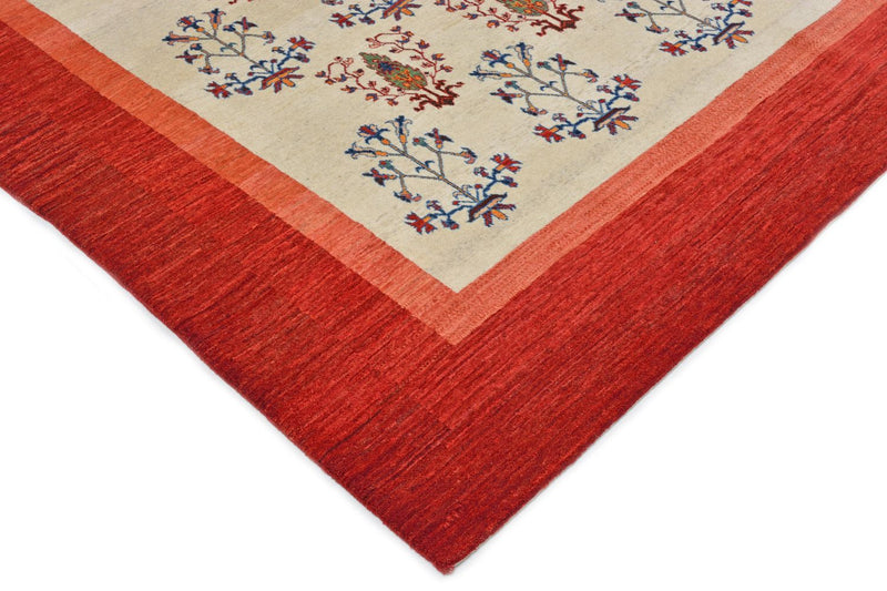 Gabbeh Teppich - Kaschkuli Perser 298 x 200 cm - rot