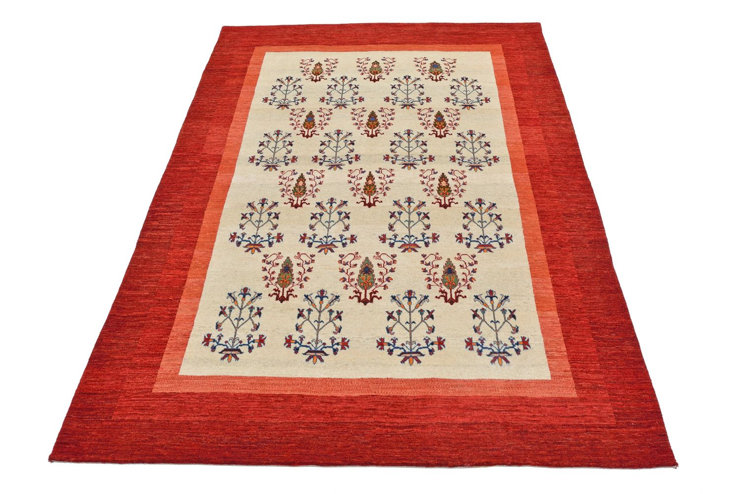Gabbeh Teppich - Kaschkuli Perser 298 x 200 cm - rot