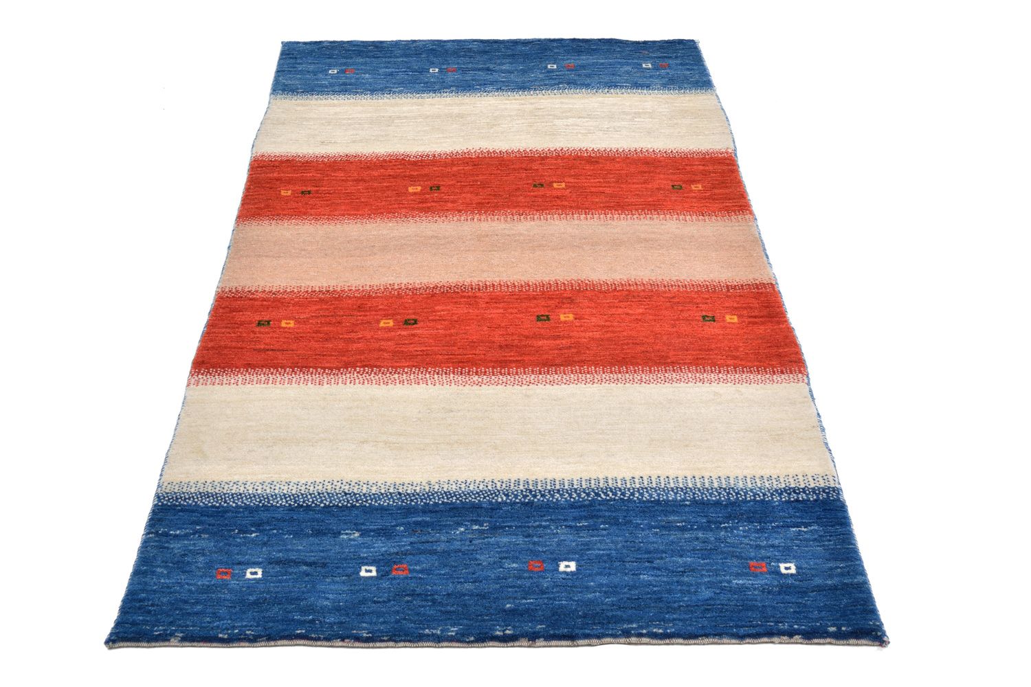 Gabbeh Teppich - Loribaft Perser 198 x 101 cm - mehrfarbig