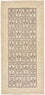 Gabbeh Teppich - Loribaft Perser 192 x 87 cm - sand