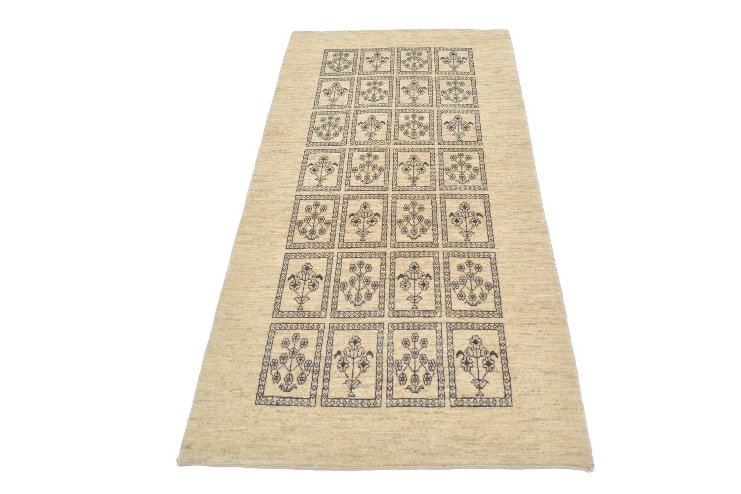 Gabbeh Teppich - Loribaft Perser 192 x 87 cm - sand