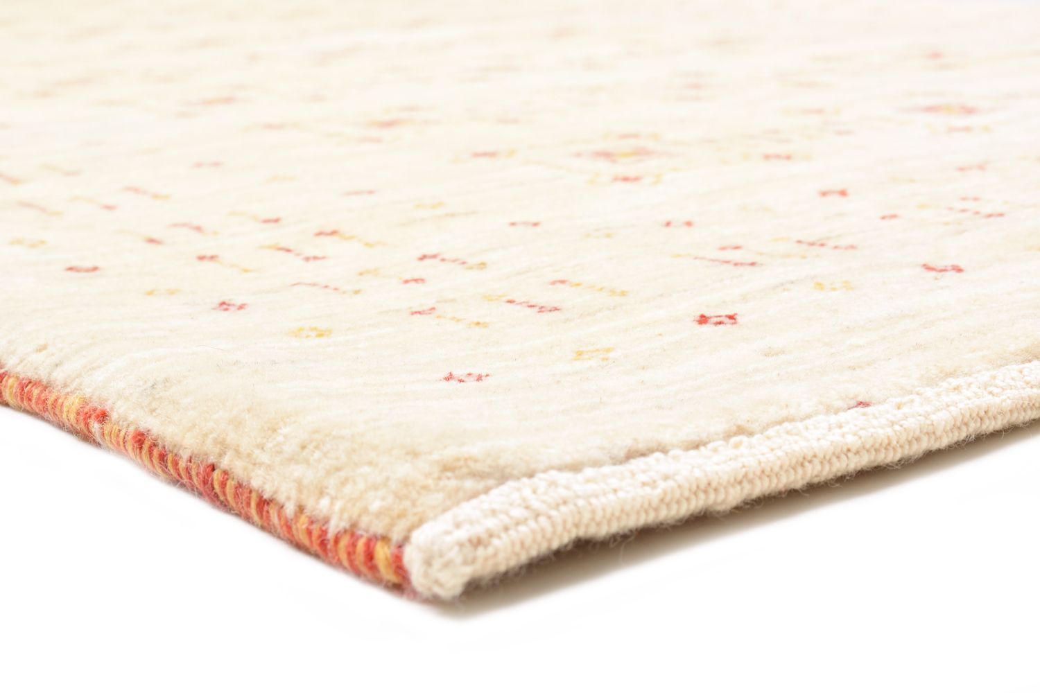 Gabbeh Teppich - Loribaft Perser 201 x 88 cm - natur