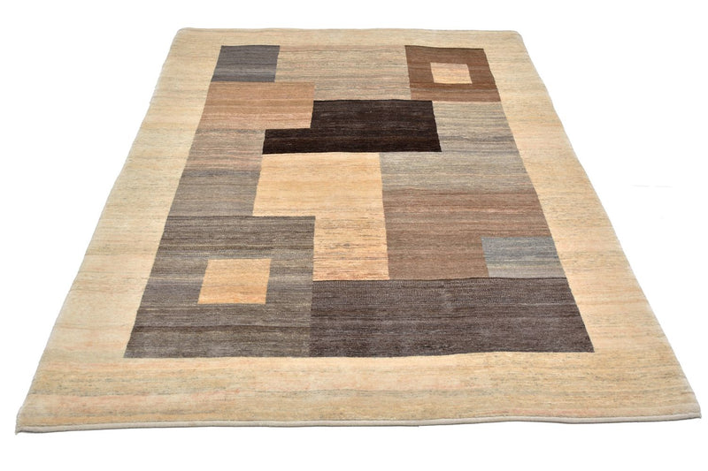Gabbeh Teppich - Loribaft Perser 233 x 152 cm - braun