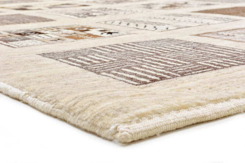 Gabbeh Teppich - Loribaft Perser 296 x 206 cm - hellbraun