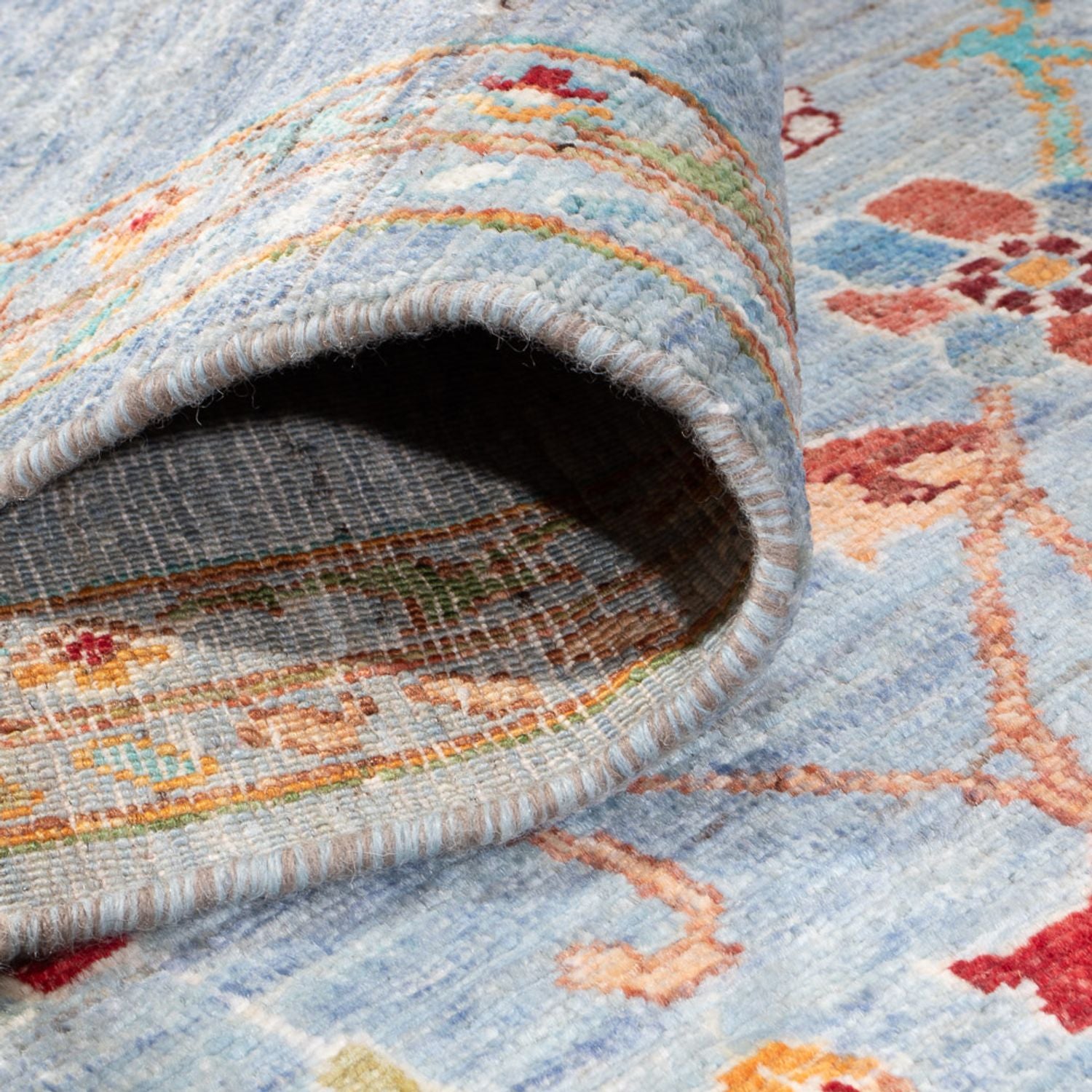 Ziegler Teppich - Ariana - 340 x 240 cm - hellblau
