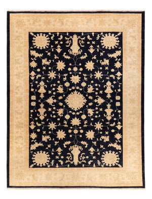 Ziegler Teppich - 332 x 248 cm - dunkelblau
