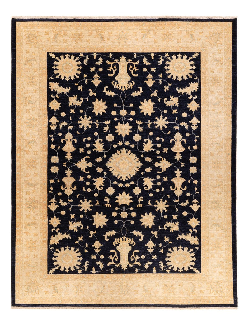 Ziegler Teppich - 332 x 248 cm - dunkelblau
