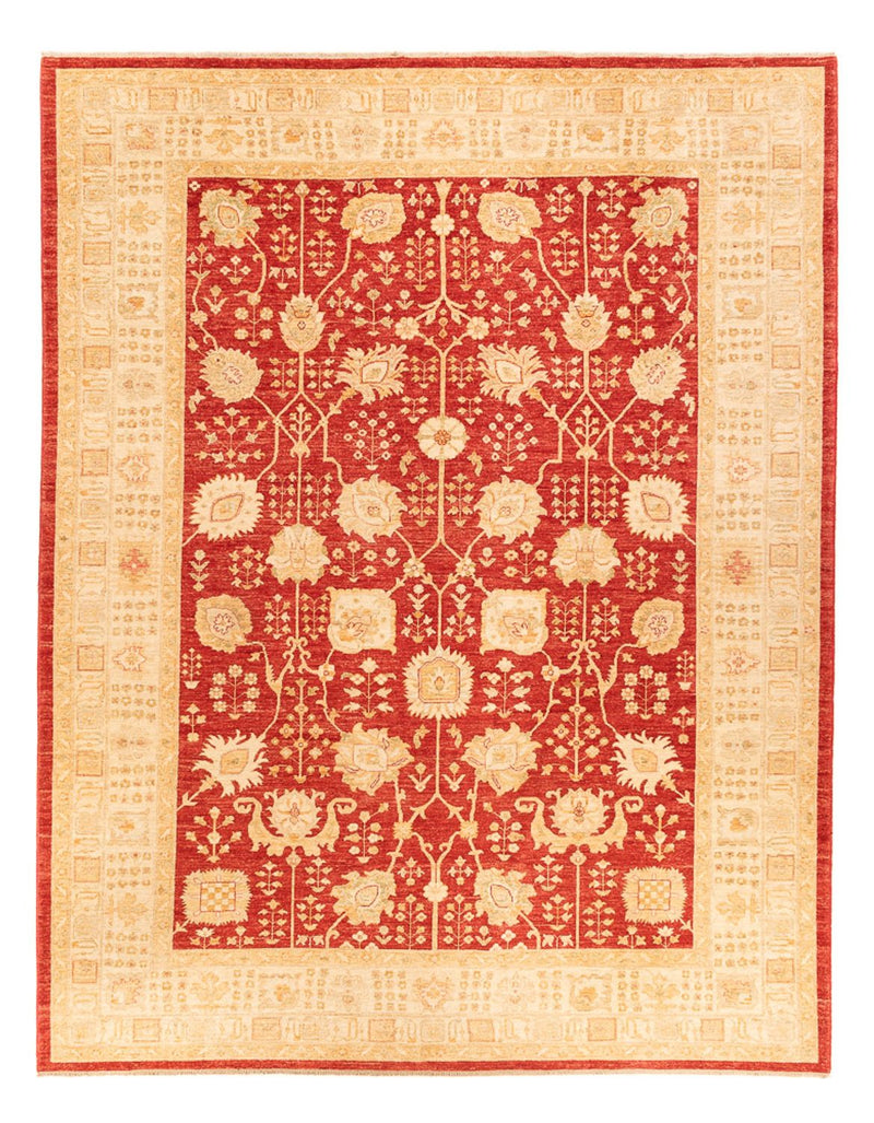 Ziegler Teppich - 340 x 254 cm - rot