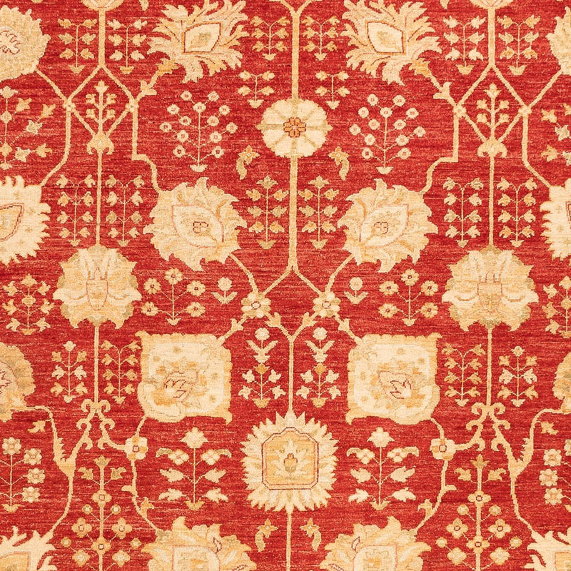 Ziegler Teppich - 340 x 254 cm - rot