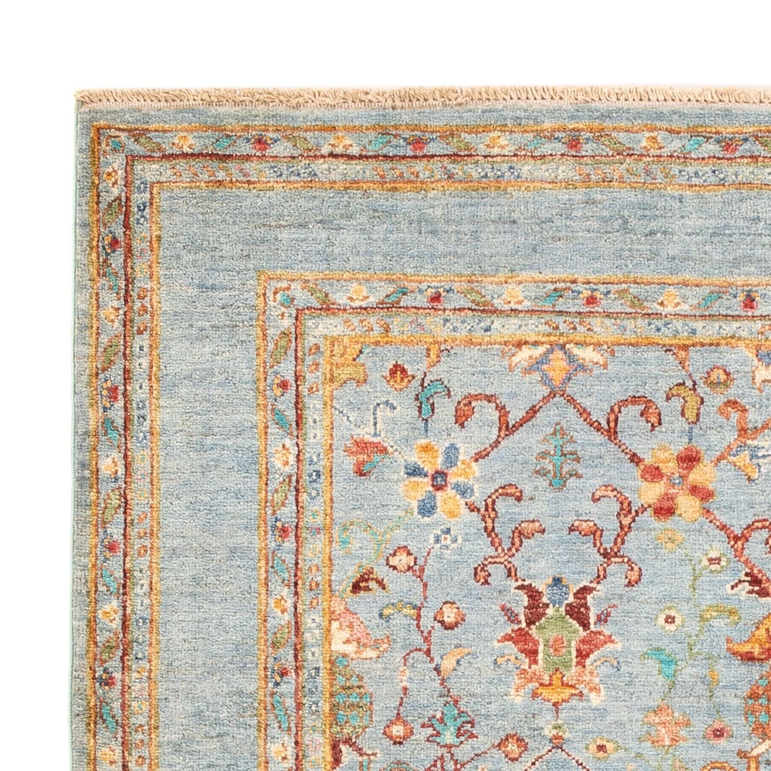 Ziegler Teppich - Ariana - 178 x 124 cm - hellblau