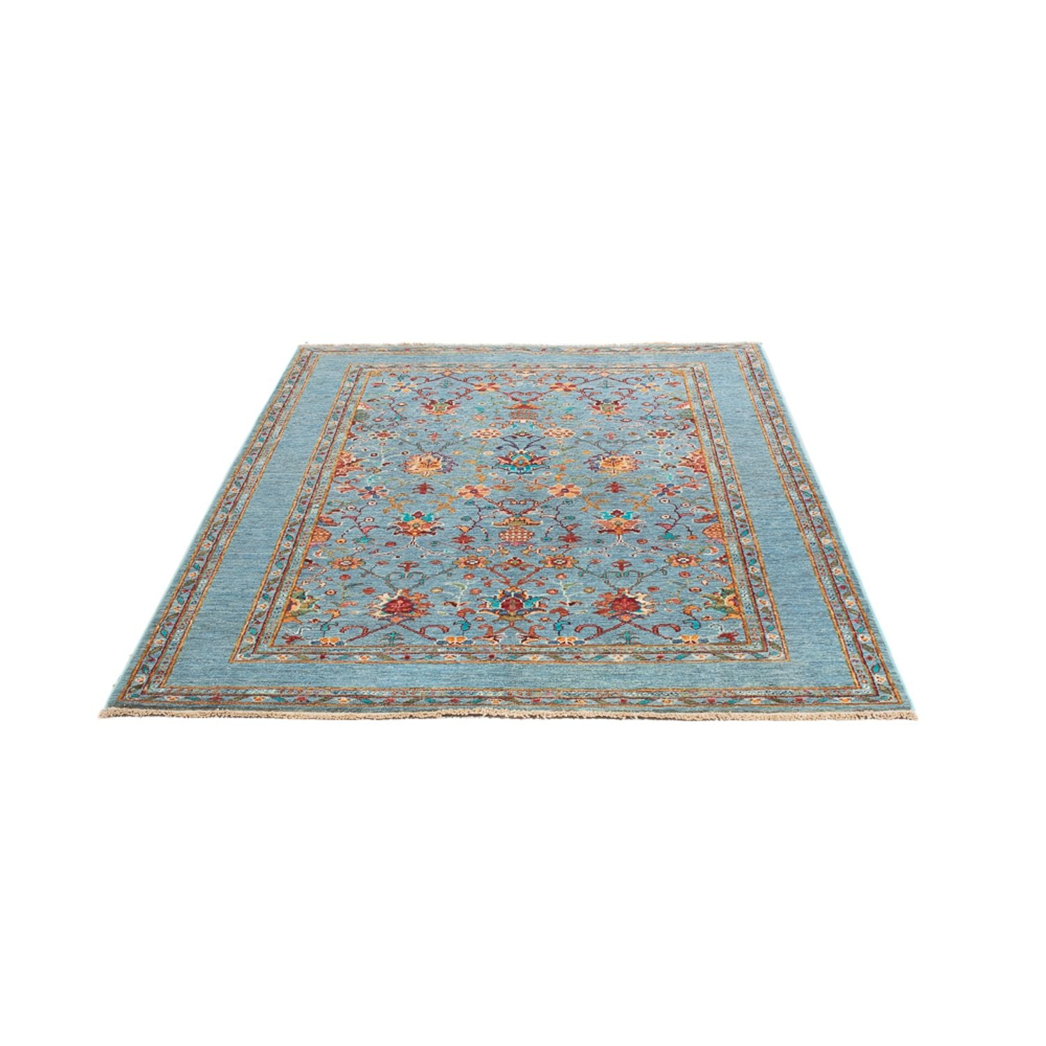 Ziegler Teppich - Ariana - 178 x 124 cm - hellblau