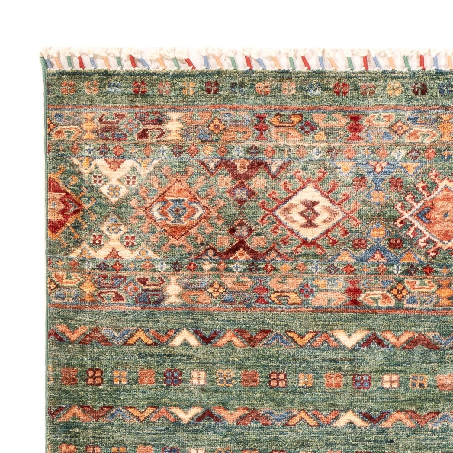 Ziegler Teppich - Shal - 183 x 126 cm - grün