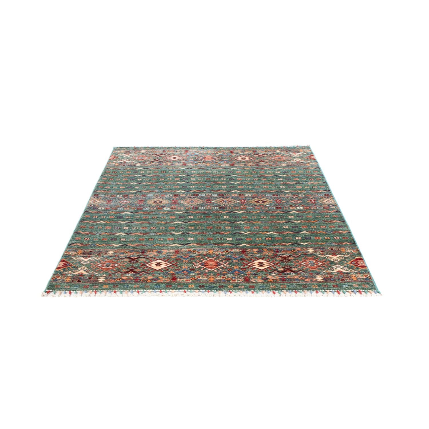 Ziegler Teppich - Shal - 183 x 126 cm - grün