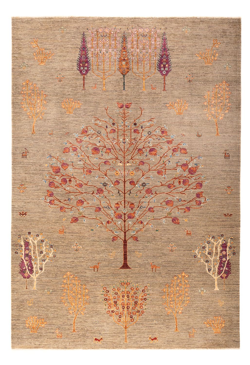 Ziegler Teppich - Ariana - 289 x 206 cm - dunkelbeige