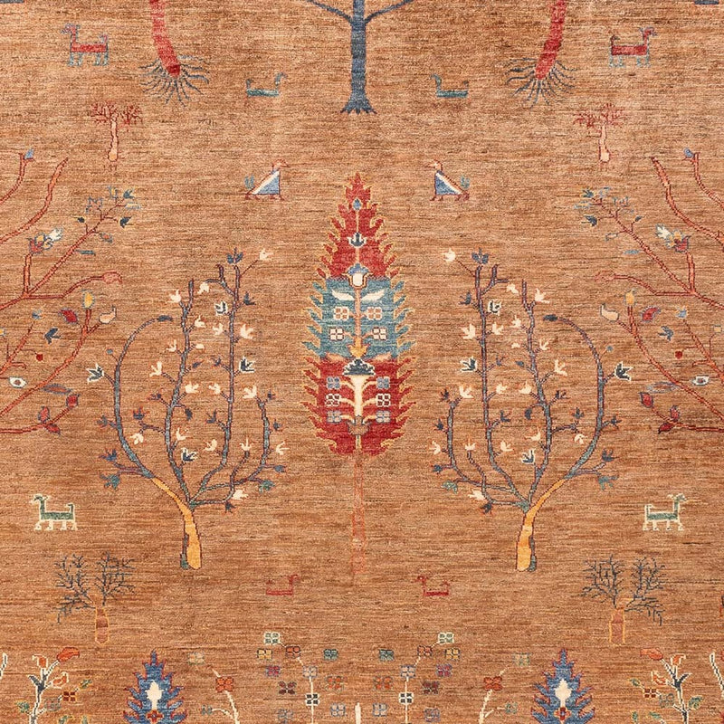 Ziegler Teppich - Ariana - 288 x 204 cm - dunkelbeige