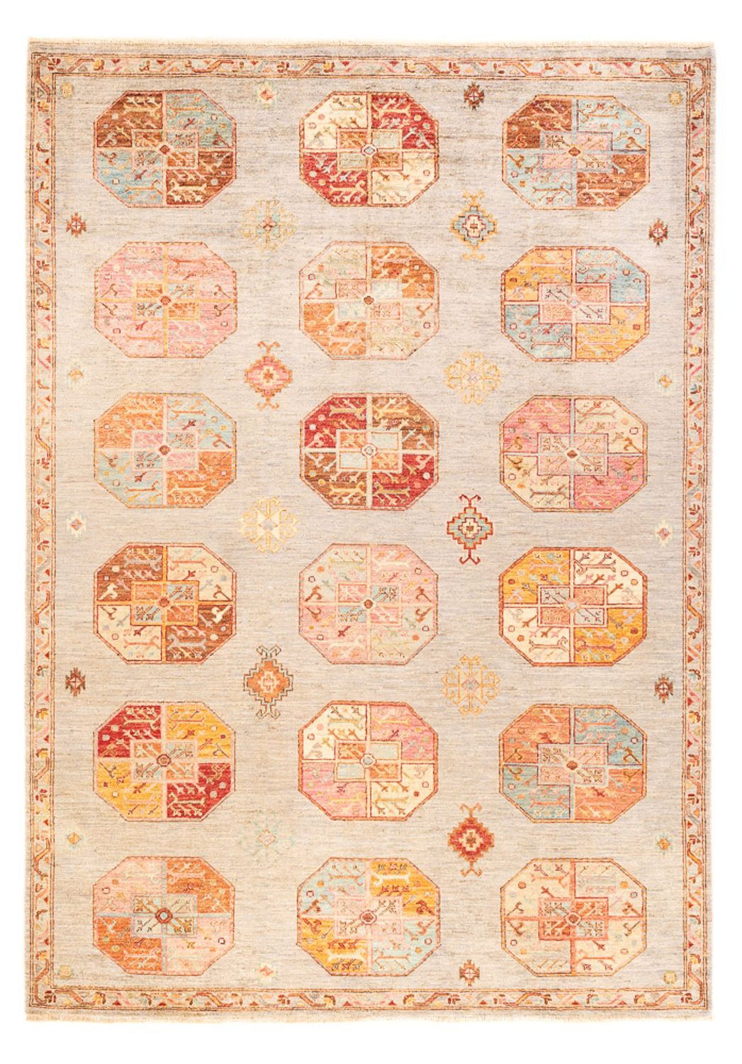 Ziegler Teppich - Ariana - 232 x 173 cm - hellbraun