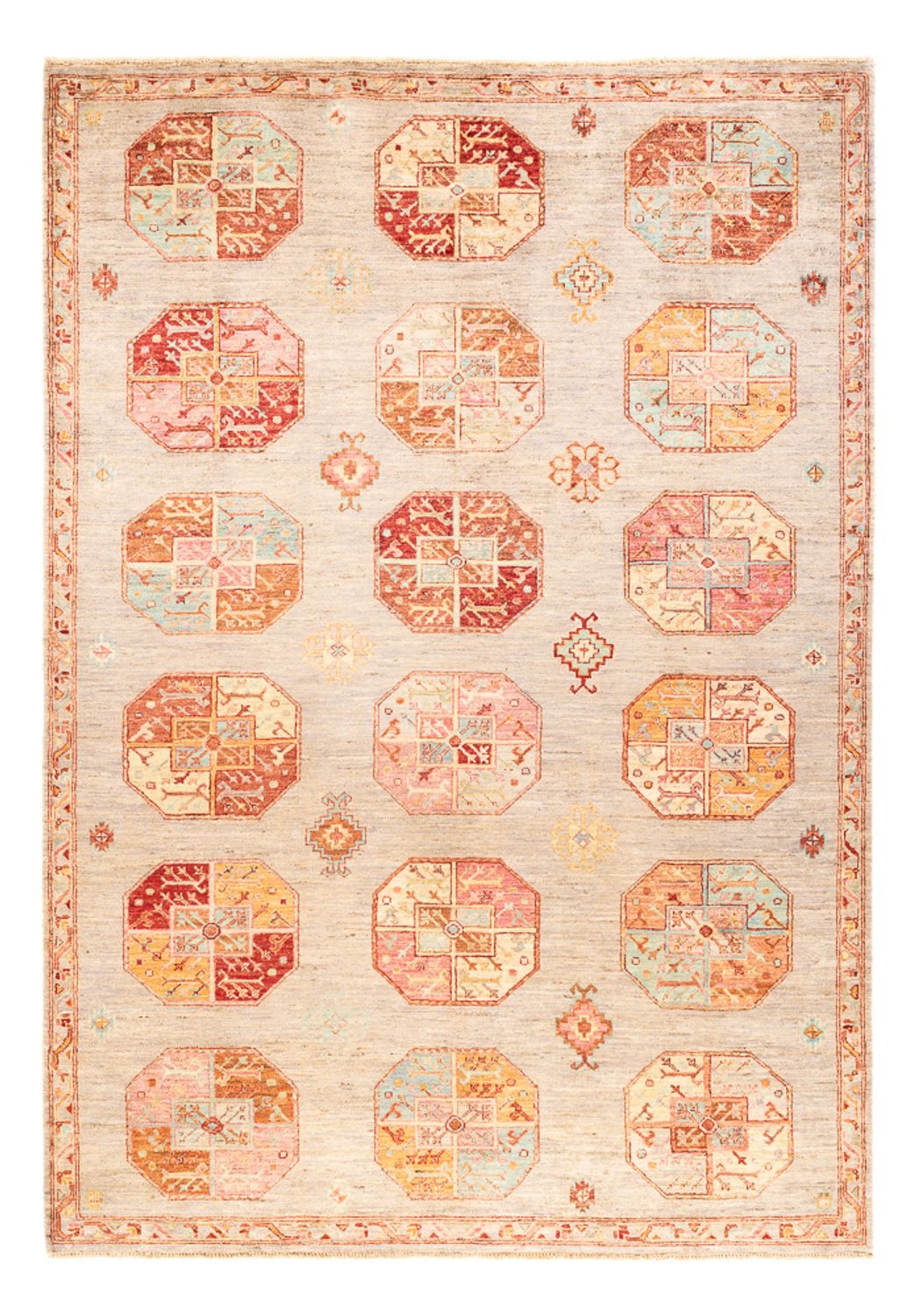 Ziegler Teppich - Ariana - 240 x 174 cm - hellbraun