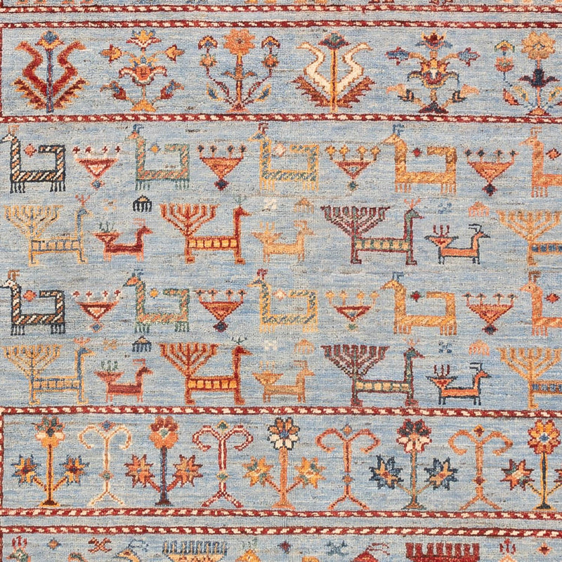 Ziegler Teppich - Ariana - 197 x 157 cm - hellblau