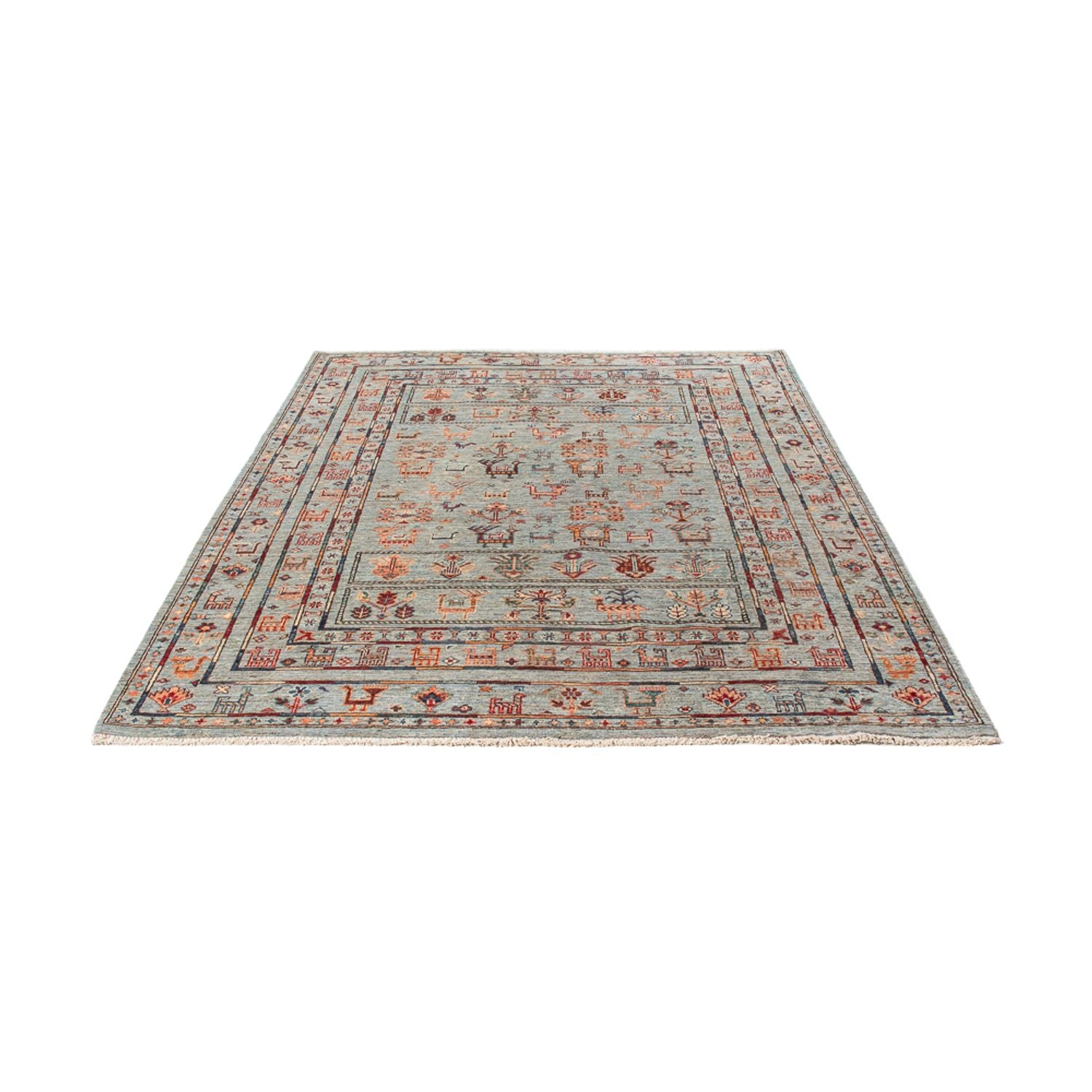 Ziegler Teppich - Ariana - 204 x 152 cm - dunkelbeige