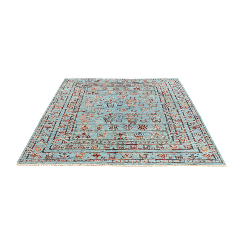 Ziegler Teppich - Ariana - 199 x 158 cm - hellblau