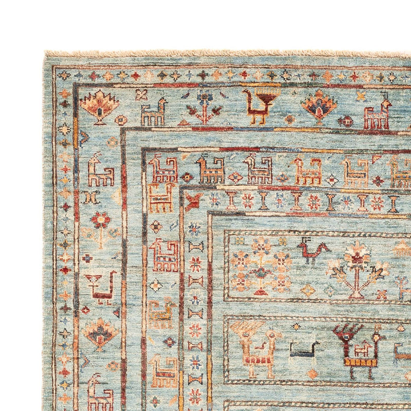 Ziegler Teppich - Ariana - 211 x 156 cm - hellblau